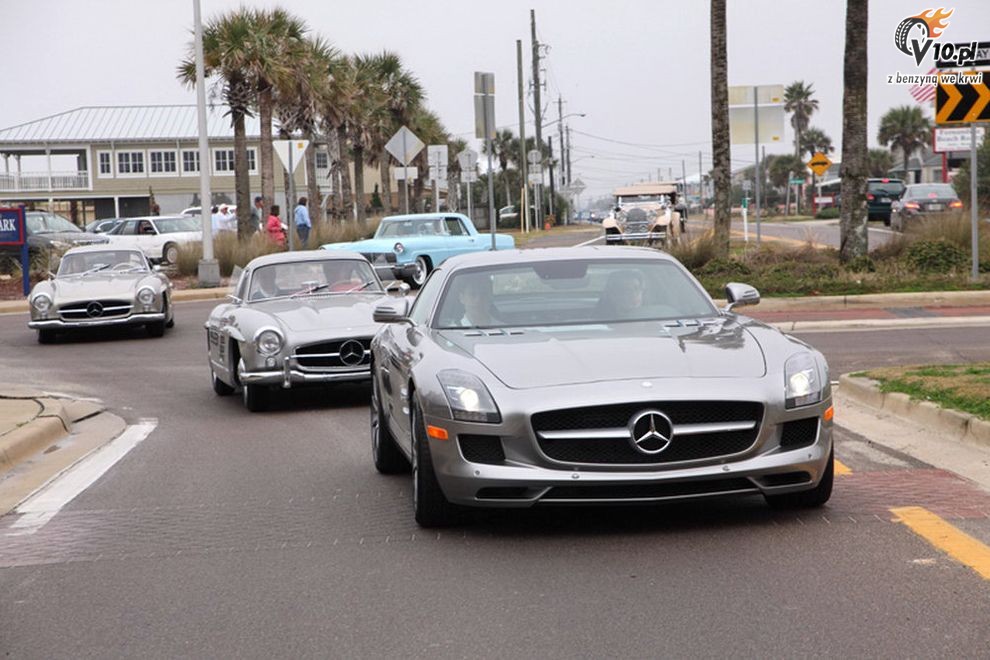 Mercedesy na wystawie Concours d'Elegance