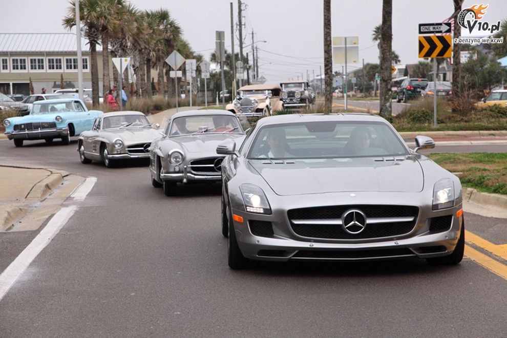 Mercedesy na wystawie Concours d'Elegance