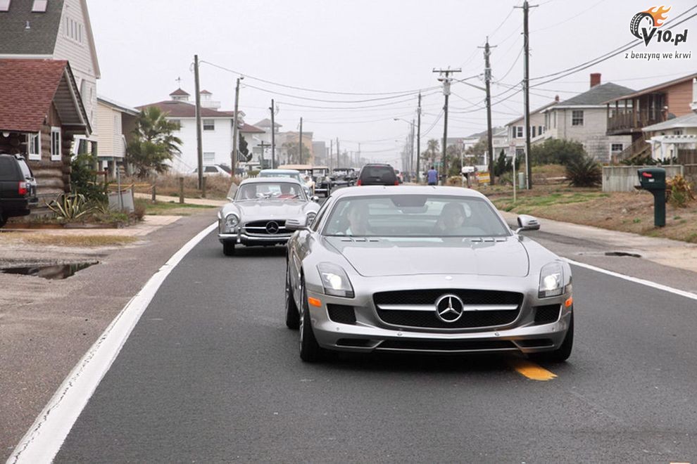 Mercedesy na wystawie Concours d'Elegance