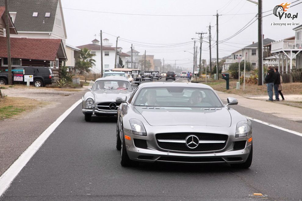 Mercedesy na wystawie Concours d'Elegance