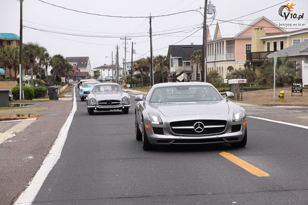 Mercedesy na wystawie Concours d'Elegance