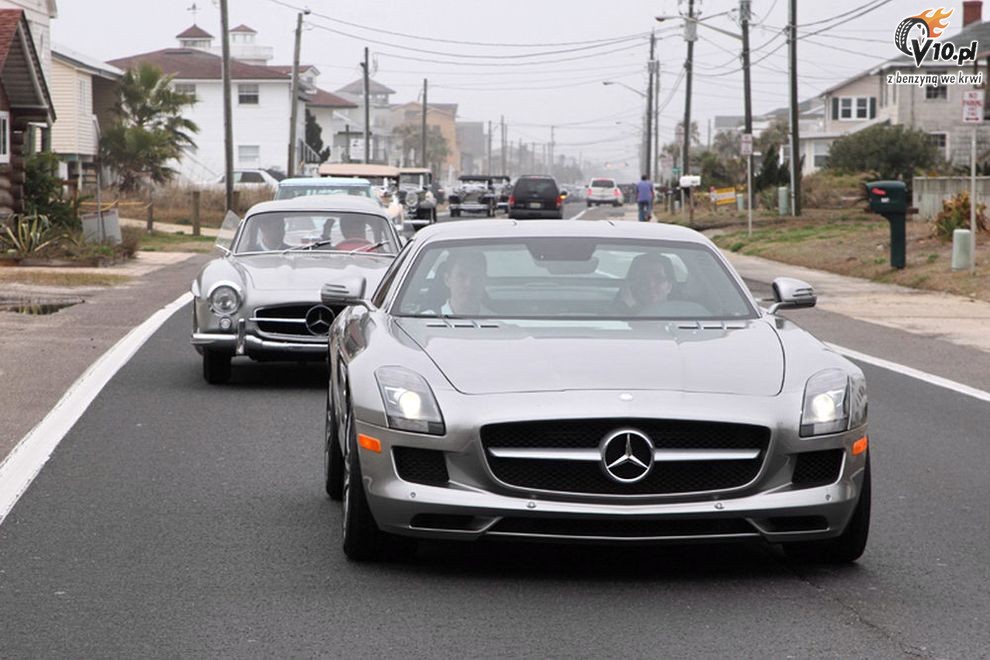 Mercedesy na wystawie Concours d'Elegance