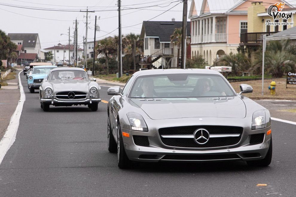 Mercedesy na wystawie Concours d'Elegance