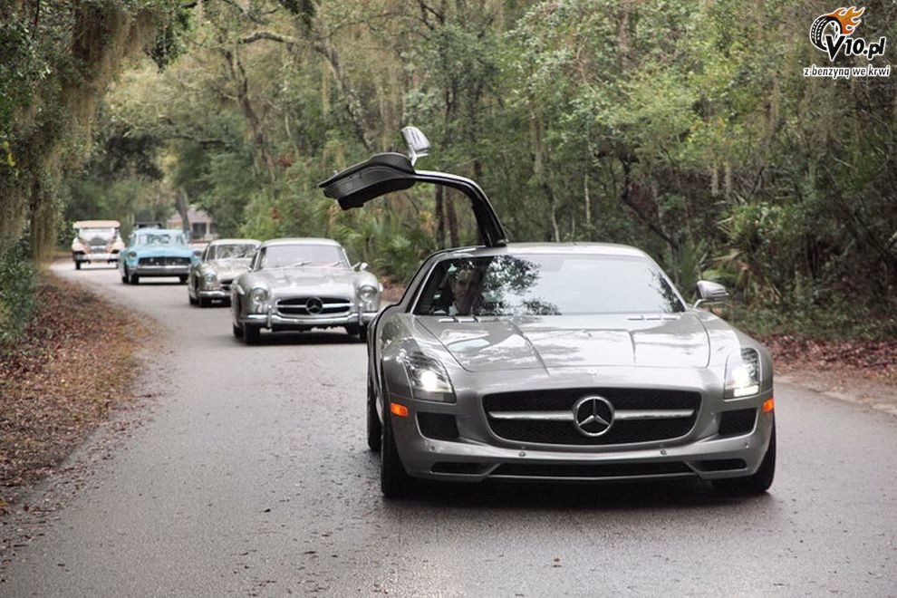 Mercedesy na wystawie Concours d'Elegance