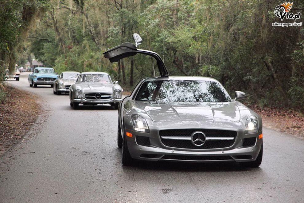 Mercedesy na wystawie Concours d'Elegance