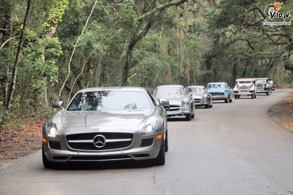 Mercedesy na wystawie Concours d'Elegance