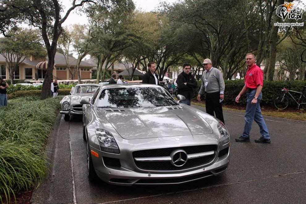 Mercedesy na wystawie Concours d'Elegance