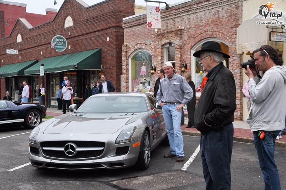 Mercedesy na wystawie Concours d'Elegance