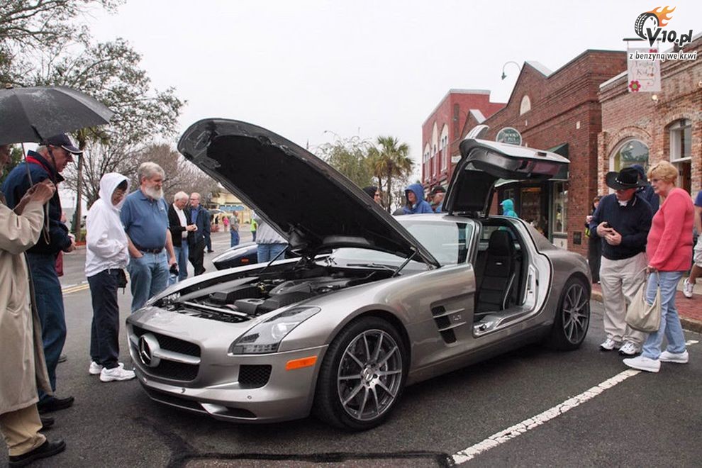 Mercedesy na wystawie Concours d'Elegance