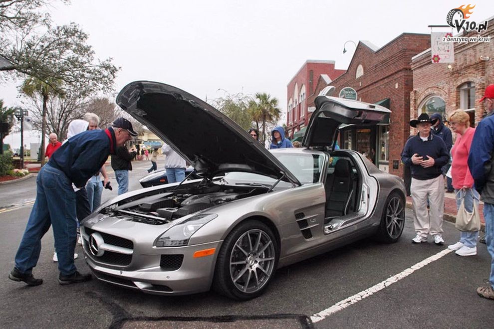 Mercedesy na wystawie Concours d'Elegance