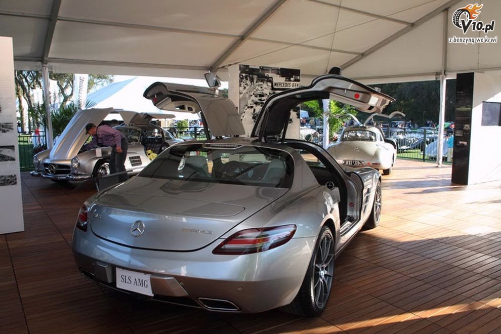 Mercedesy na wystawie Concours d'Elegance
