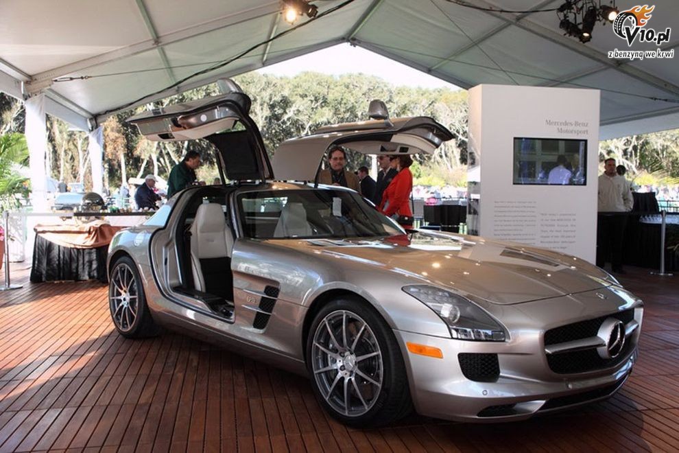 Mercedesy na wystawie Concours d'Elegance