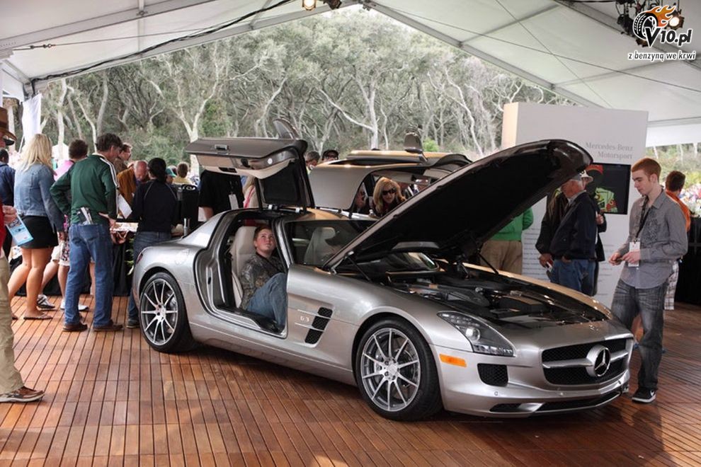 Mercedesy na wystawie Concours d'Elegance