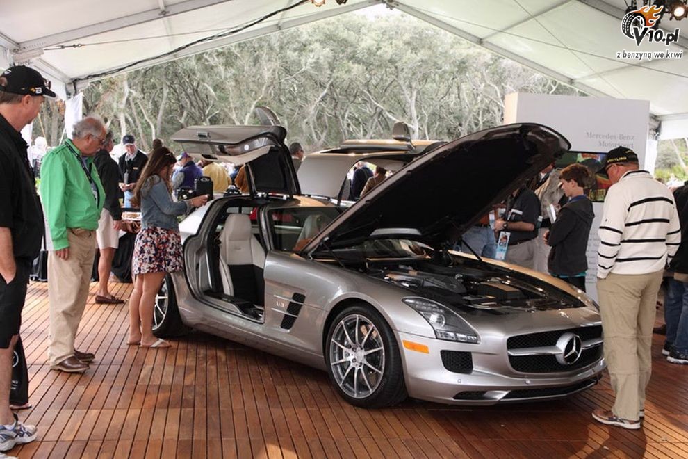 Mercedesy na wystawie Concours d'Elegance