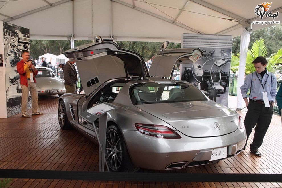 Mercedesy na wystawie Concours d'Elegance