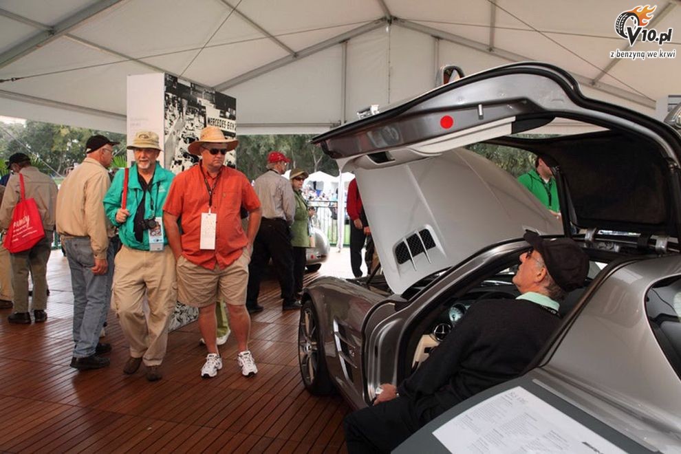 Mercedesy na wystawie Concours d'Elegance
