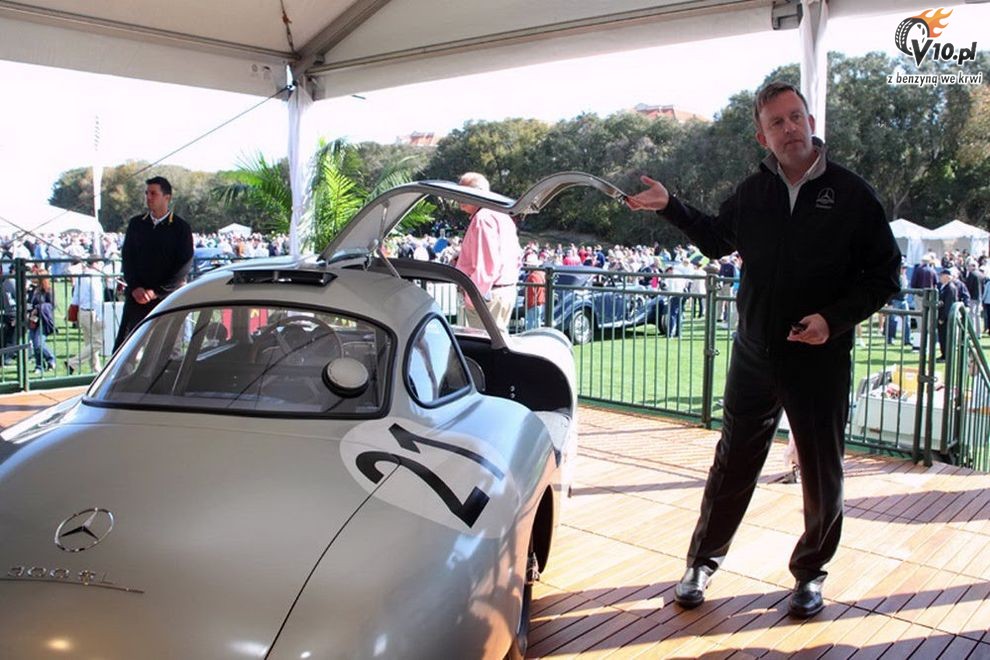 Mercedesy na wystawie Concours d'Elegance