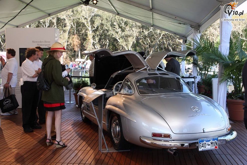 Mercedesy na wystawie Concours d'Elegance