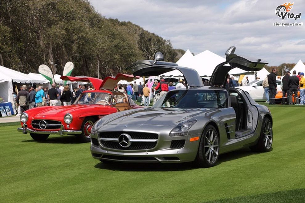 Mercedes 300 SL i SLS AMG