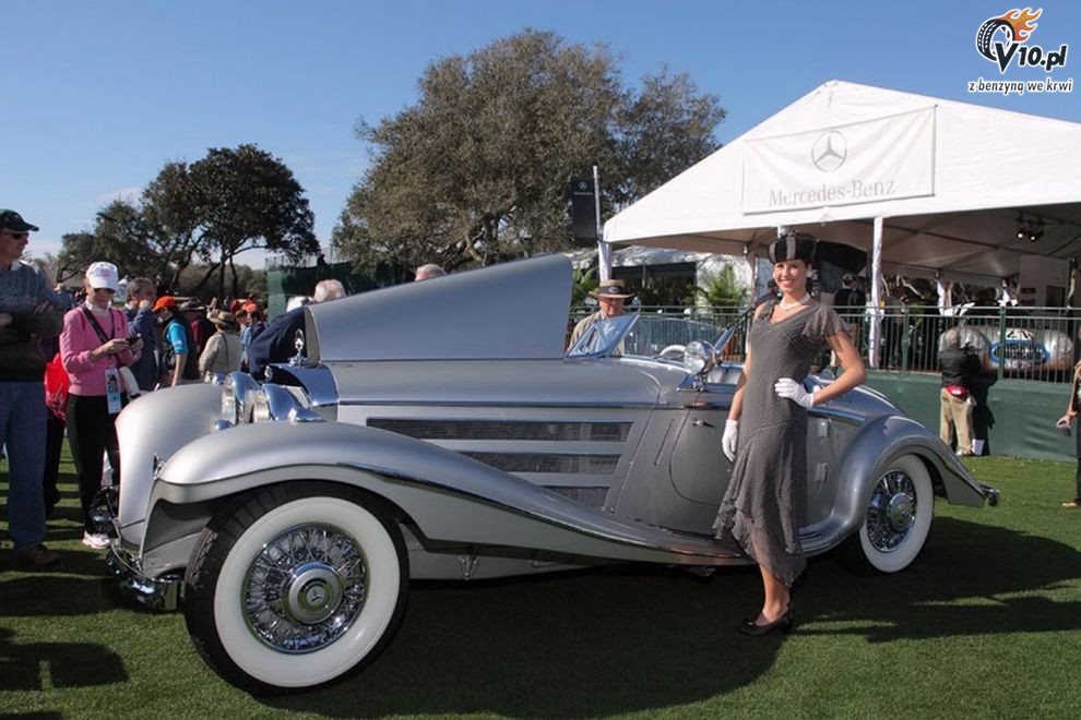 Mercedesy na wystawie Concours d'Elegance