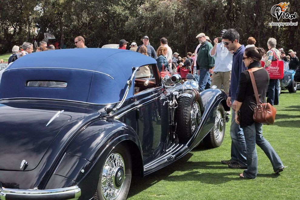 Mercedesy na wystawie Concours d'Elegance