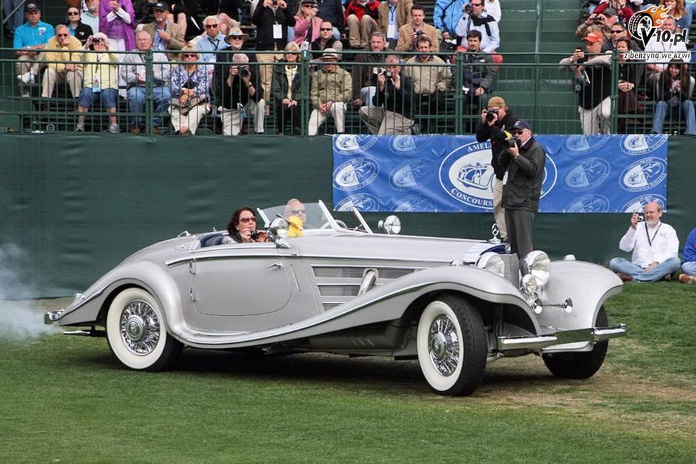 Mercedesy na wystawie Concours d'Elegance