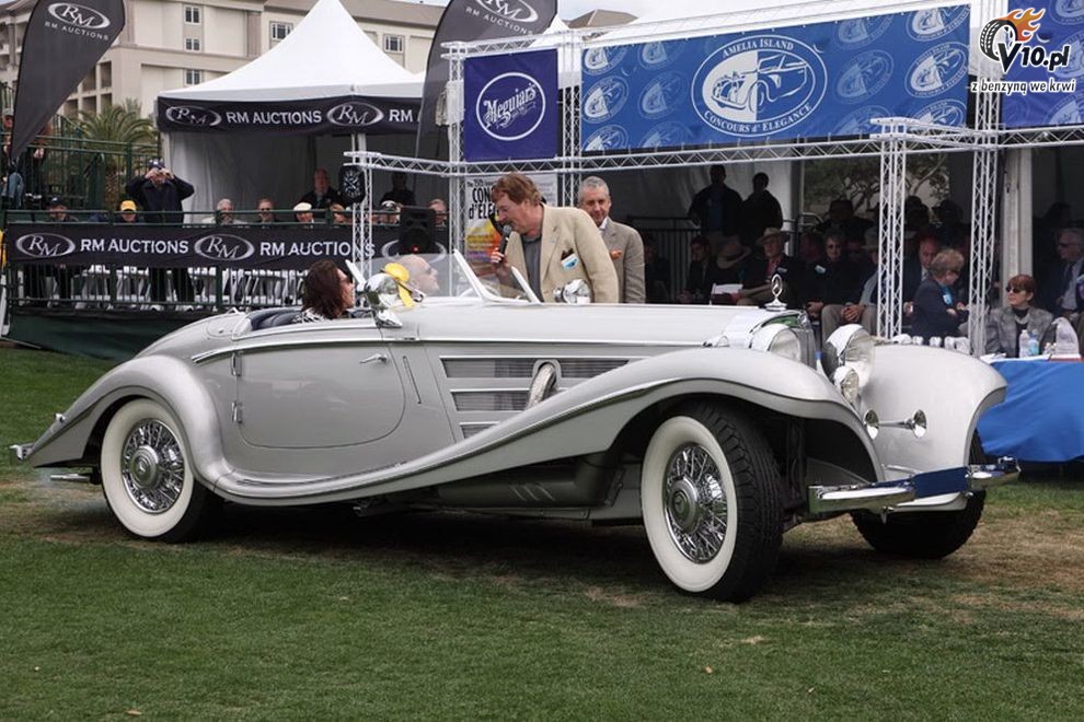 Mercedesy na wystawie Concours d'Elegance