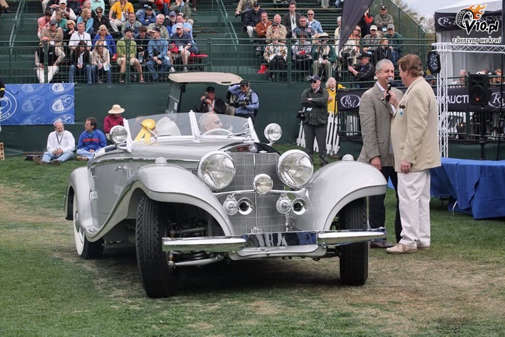 Mercedesy na wystawie Concours d'Elegance