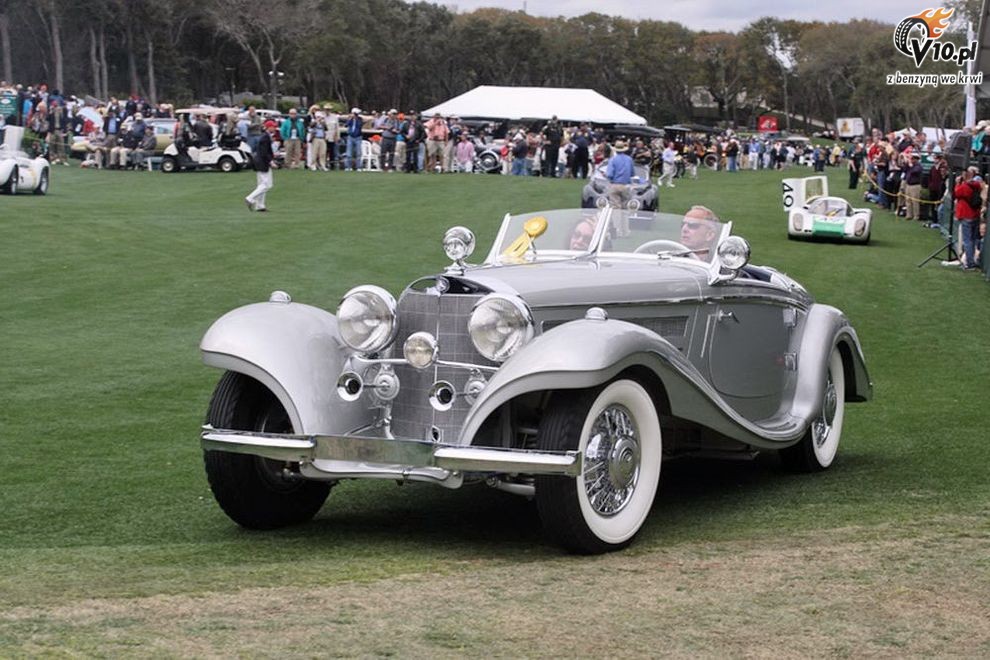 Mercedesy na Amelia Island Concours d'Elegance