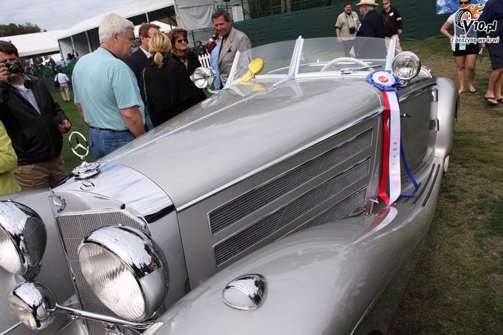 Mercedesy na wystawie Concours d'Elegance