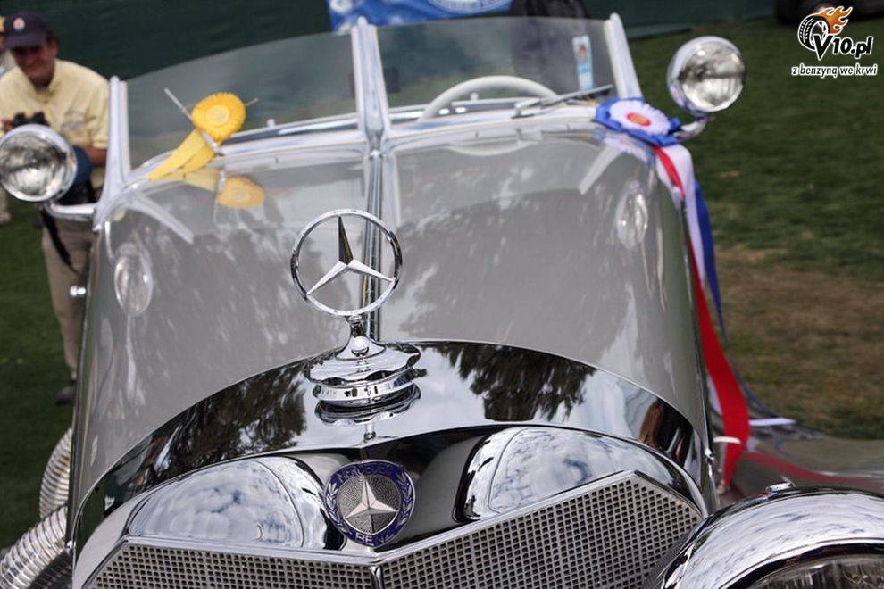 Mercedesy na wystawie Concours d'Elegance