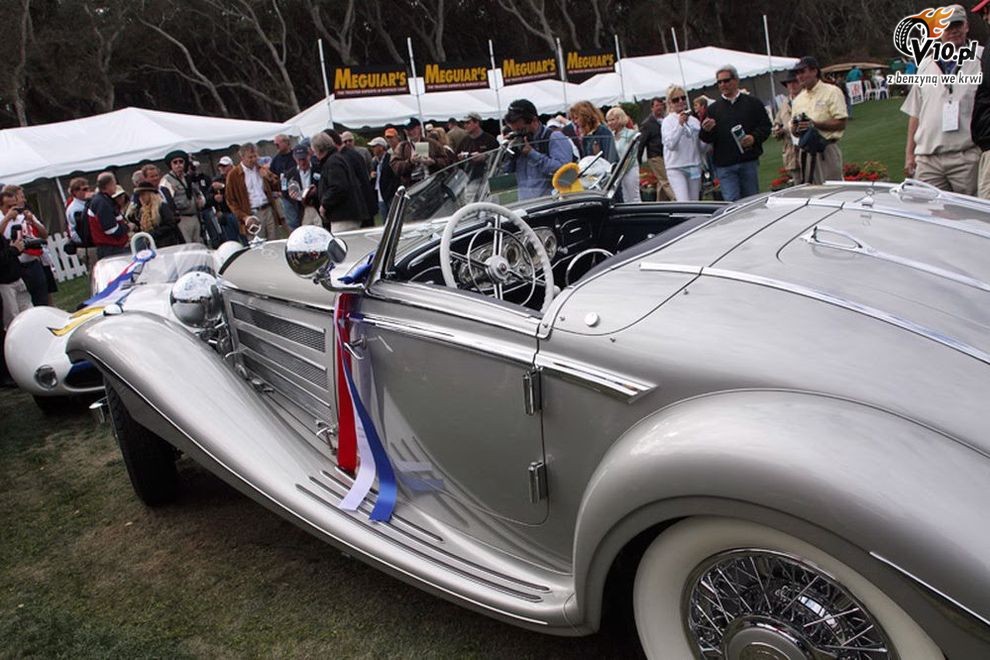 Mercedesy na wystawie Concours d'Elegance