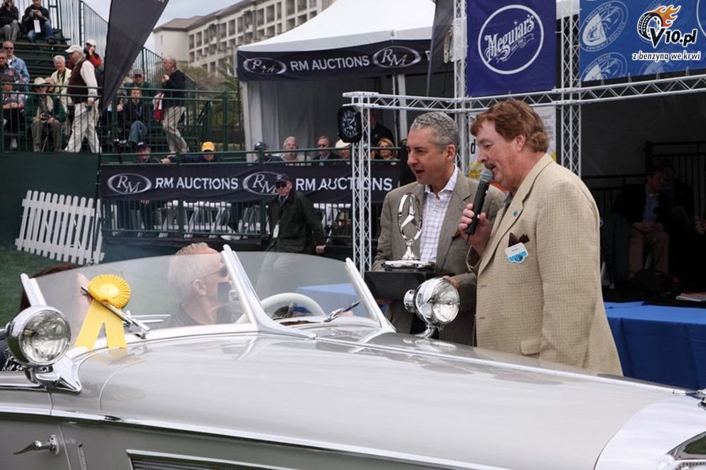 Mercedesy na wystawie Concours d'Elegance