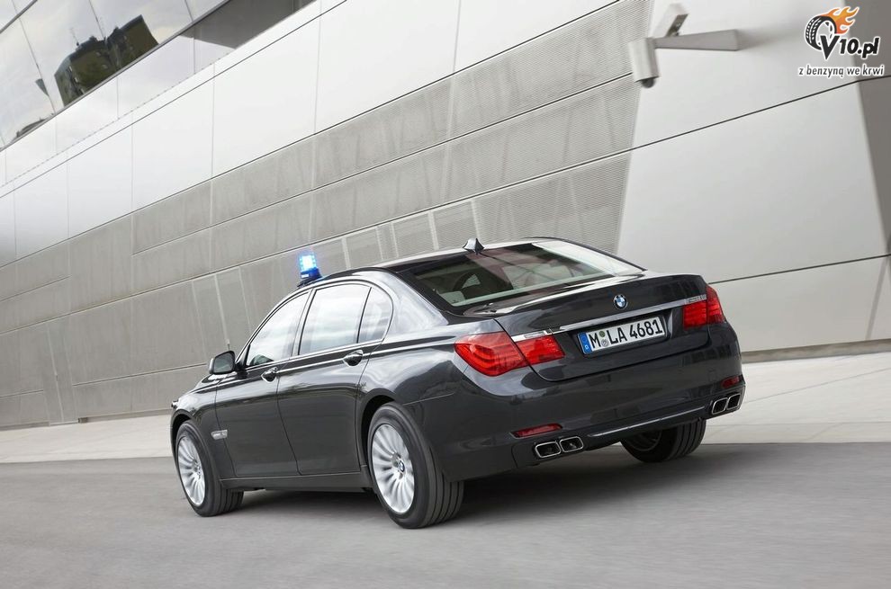 Nowe BMW serii 7 High Security