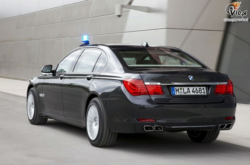 Nowe BMW serii 7 High Security