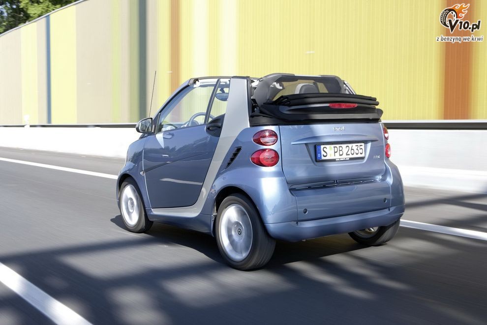 Nowy Smart ForTwo Cabrio po face liftingu