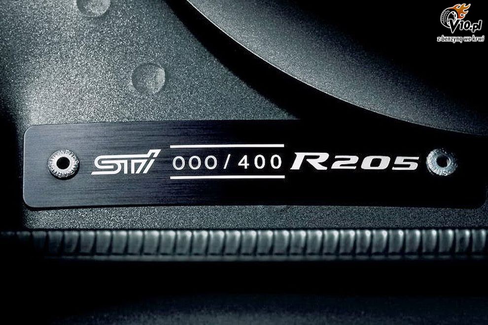 Nowe Subaru Impreza R205