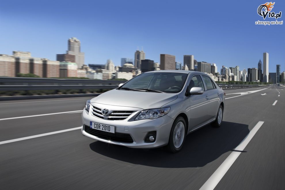 Nowa Toyota Corolla 2010 po face liftingu