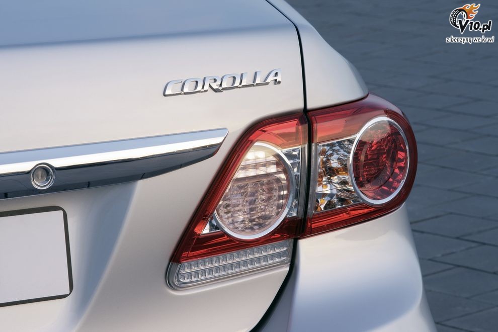 Nowa Toyota Corolla 2010 po face liftingu