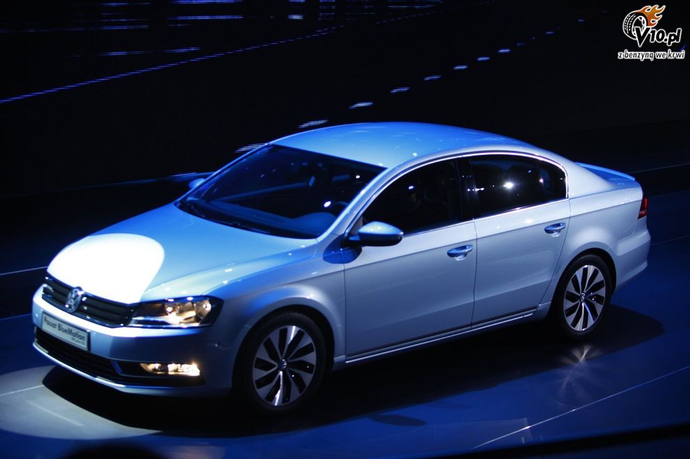 Nowy Volkswagen Passat B7 2011 - Paris Motor Show 2010
