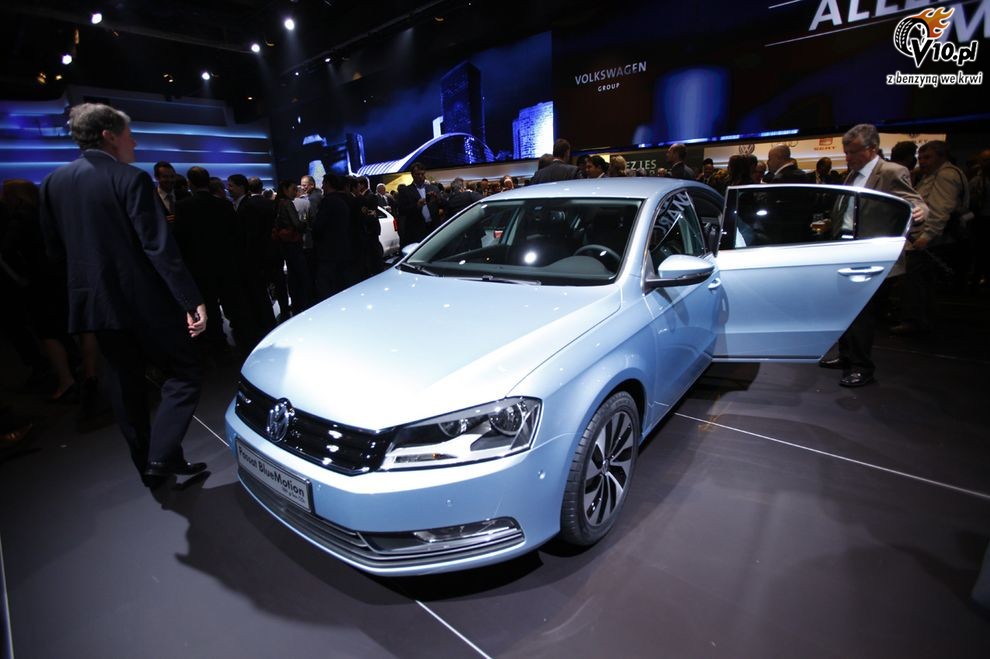 Nowy Volkswagen Passat B7 2011 - Paris Motor Show 2010
