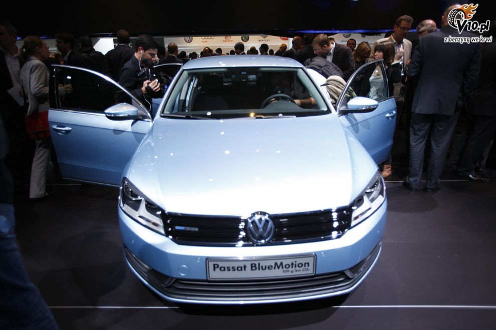 Nowy Volkswagen Passat B7 2011 - Paris Motor Show 2010