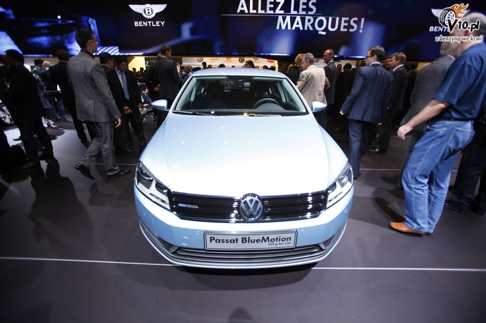 Nowy Volkswagen Passat B7 2011 - Paris Motor Show 2010