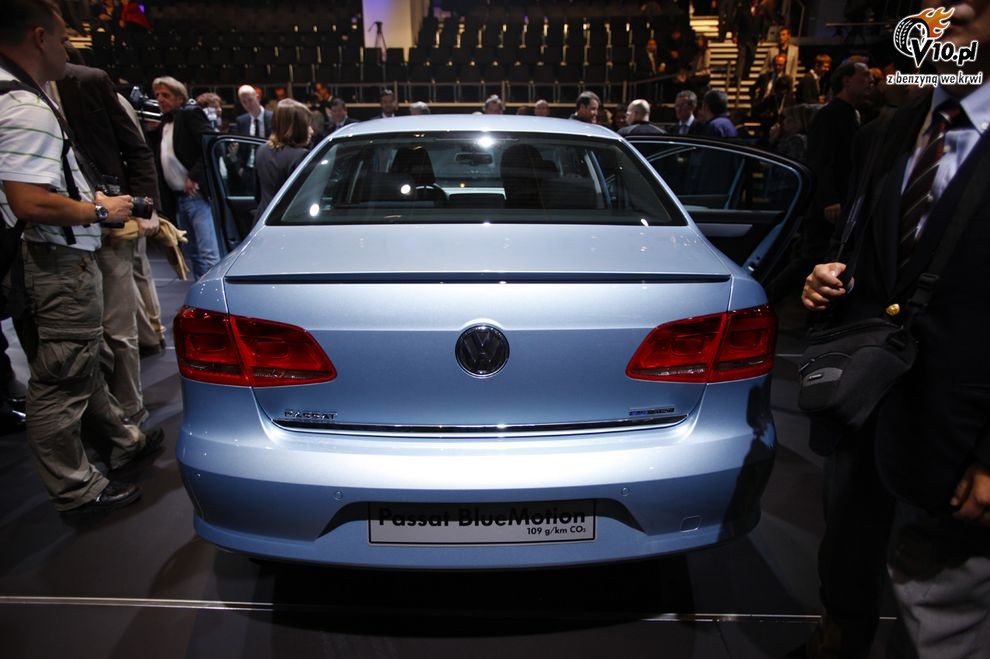Nowy Volkswagen Passat B7 2011 - Paris Motor Show 2010