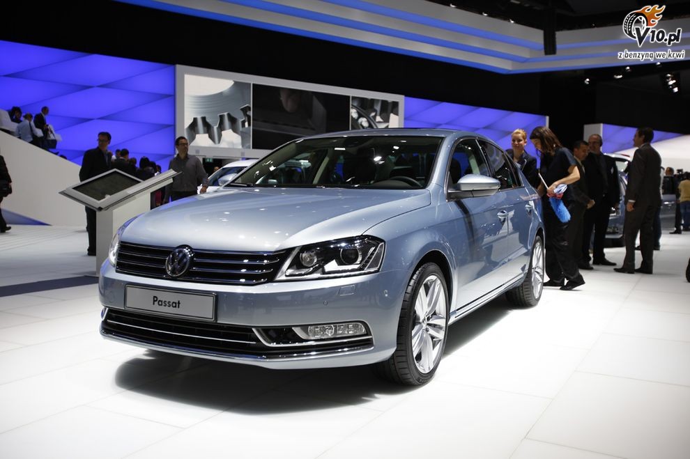 Nowy Volkswagen Passat B7 2011 - Paris Motor Show 2010