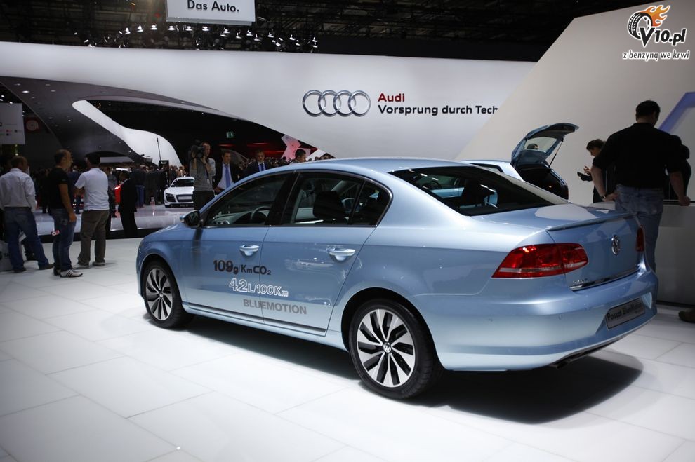 Nowy Volkswagen Passat B7 2011 - Paris Motor Show 2010