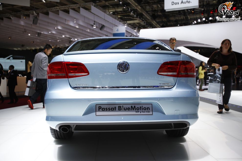 Nowy Volkswagen Passat B7 2011 - Paris Motor Show 2010