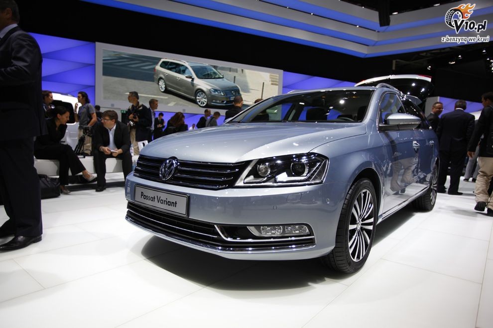 Nowy Volkswagen Passat B7 2011 - Paris Motor Show 2010
