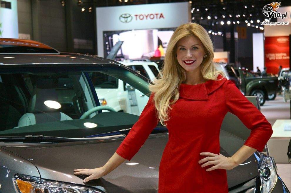 Hostessy laski dziewczyny - Chicago Auto Show 2010
