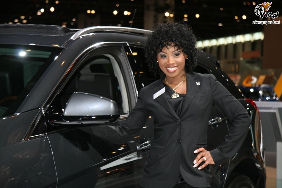 Hostessy laski dziewczyny - Chicago Auto Show 2010